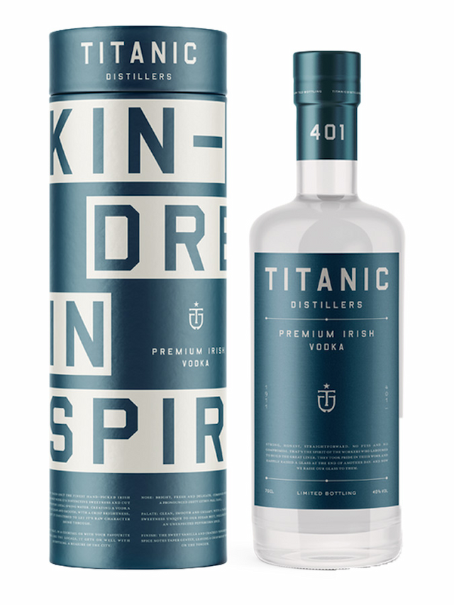 TITANIC DISTILLERS Premium Irish Vodka