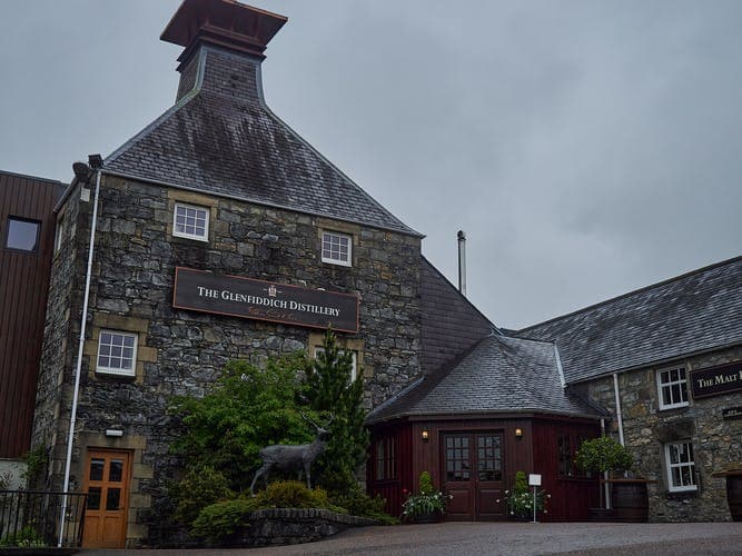 Distillerie Glenfiddich dans le Speyside