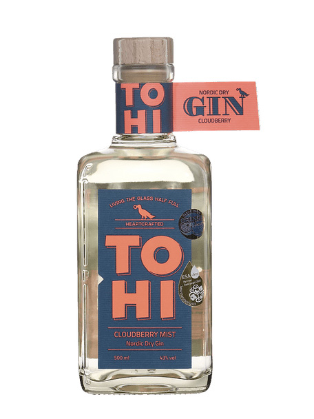 TOHI Cloudberry Mist Nordic Dry Gin