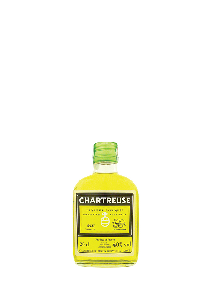Coffret grande bouteille Chartreuse Verte et 2 verres à dégustation
