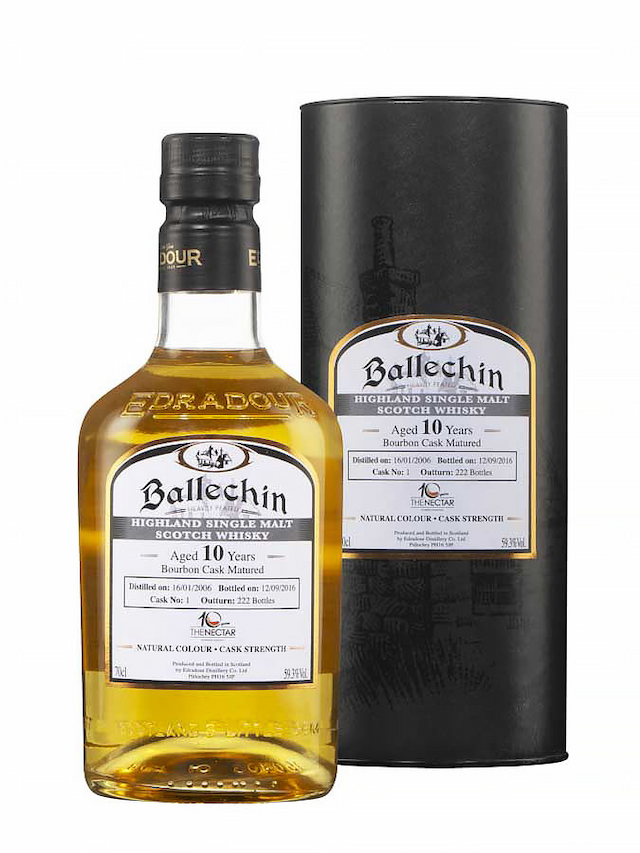BALLECHIN 10 ans 2006 Bourbon Barrel The Nectar - 10th Anniversary
