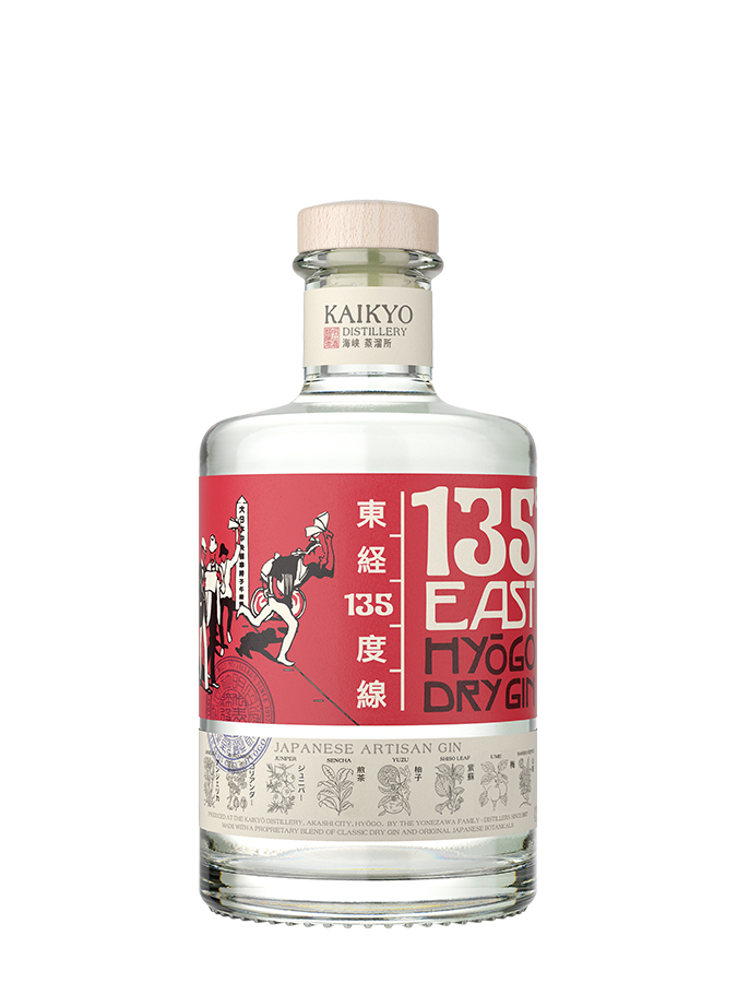 135 EAST HYOGO DRY GIN 42% - 0.7 - Japan - Maison du Whisky
