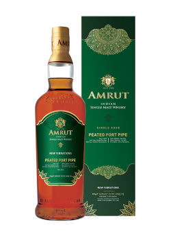 AMRUT 8 ans 2015 #4677 Peated Port Pipe New Vibrations