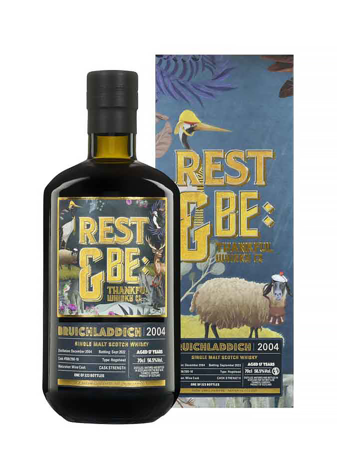 BRUICHLADDICH 17 ans 2004 Wine Cask Rest & Be Thankful