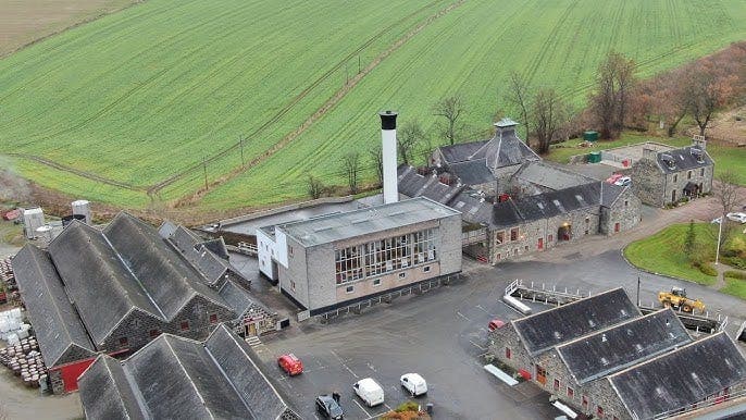 distillerie GlenDronach vue aerienne