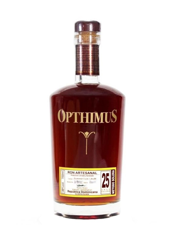 OPTHIMUS 25 ans 38% - 0.7 - Republique Dominicaine - Maison du Whisky